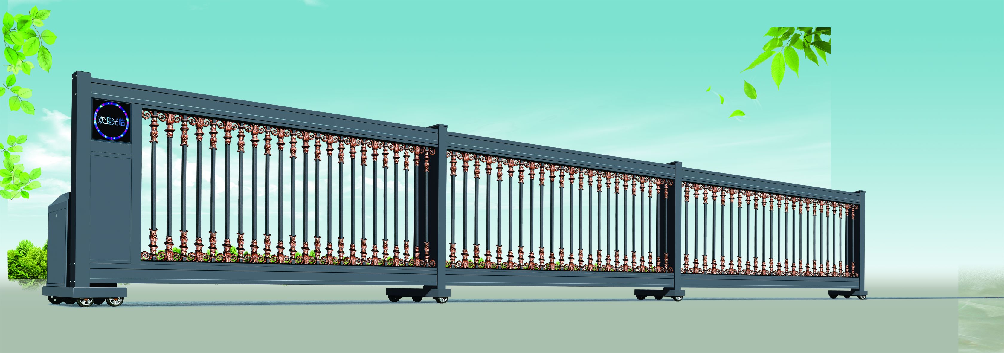 分段平移门-LO-FD04